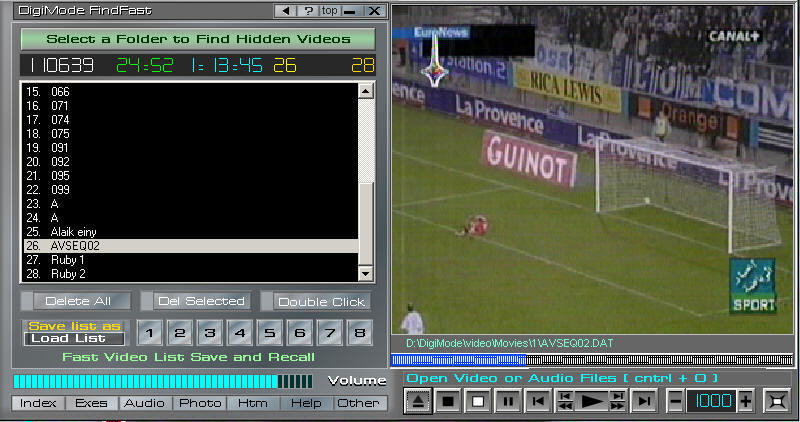 DigiMode FindFast Screenshot